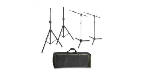 Set stative boxe si microfon Gravity SSMS SET 1
