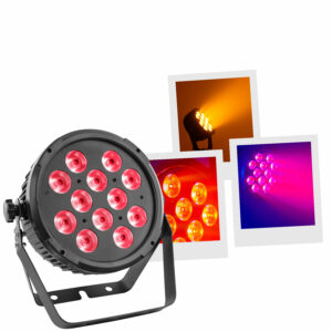 Flat Par 12X12W 6IN1 - MAC MAH