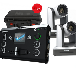 RGBLink Camera Bundle (2xPTZ camera + ABS case gratis)