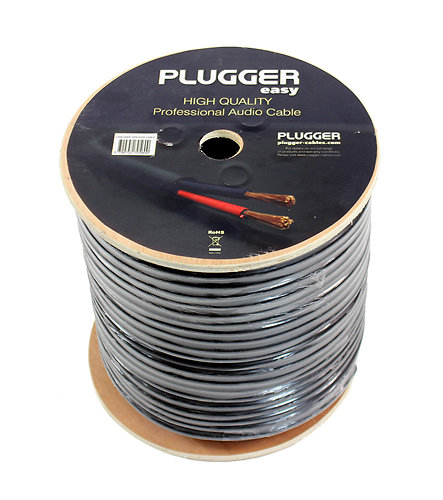 PLUGGER Rolă cablu boxe 2 x 4 mm