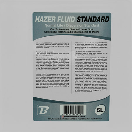 BoomTone DJ – Hazer Fluid Standard 5L