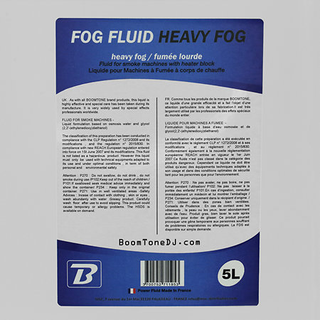 BoomTone DJ – Heavy Fog Fluid 5L
