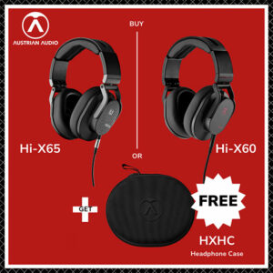 Austrian Audio Hi-X65 + HXHC Toc pentru casti - GRATIS !!!