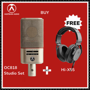 Austrian Audio OC818 STUDIO SET + Hi-X55 Casti -GRATIS !!!