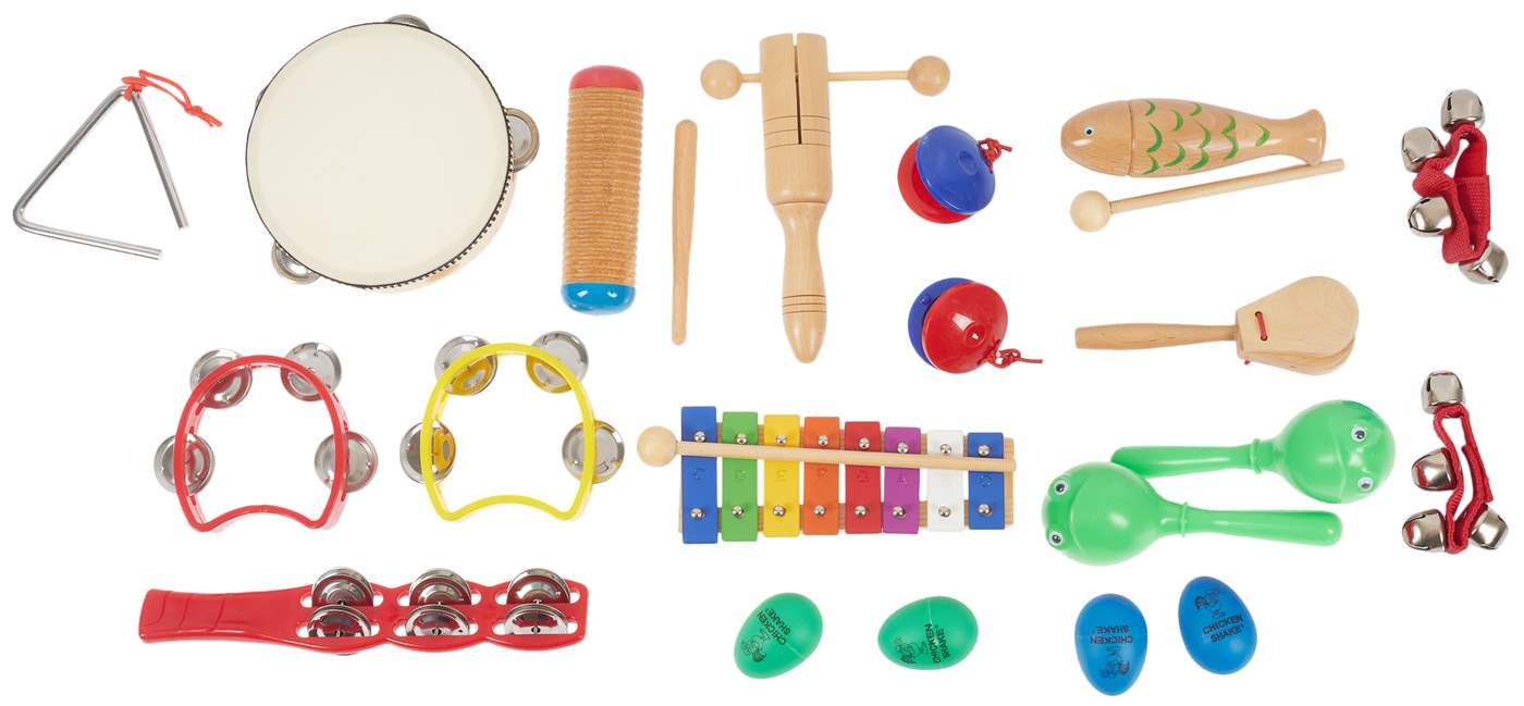 PP WORLD PERCUSSION PK17 Percussion Set Scoala