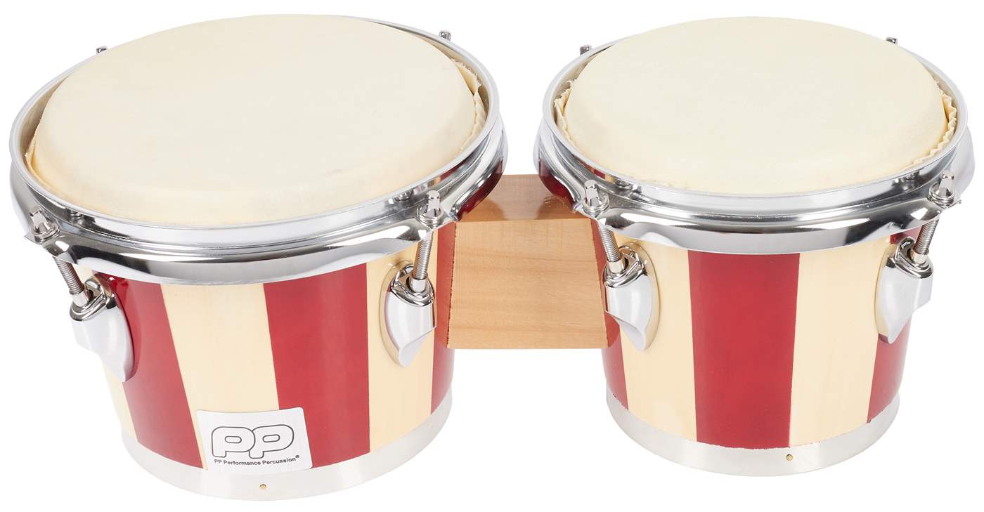 PP WORLD PERCUSSION Two Tone Bongos