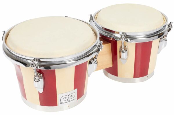 PP WORLD PERCUSSION Two Tone Bongos - Image 4
