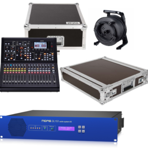 MIDAS M32R LIVE BUNDLE-1 Mixer digital , CASE, CAT5, DL153, CASE