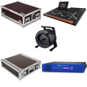 BEHRINGER WING - BK BUNDLE 1- Mixer , Case , CAT5, DL153, CASE
