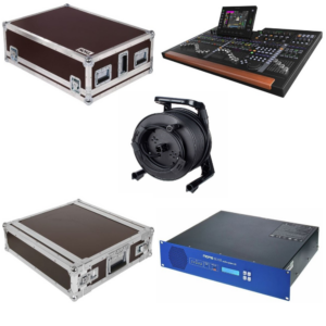 BEHRINGER WING - BK BUNDLE 2- Mixer , Case , CAT5, DL155, CASE