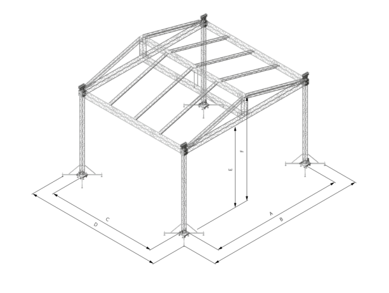 SCENA MOBILA ROOF 2 10×8