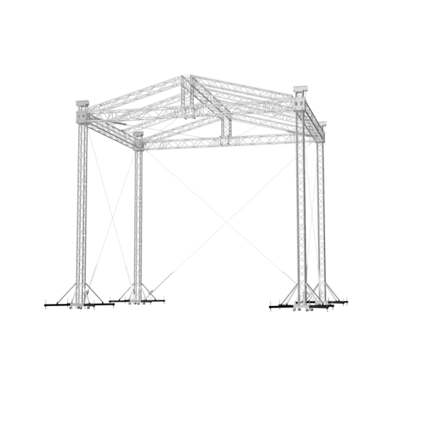 SCENA MOBILA ROOF 2 8x6m