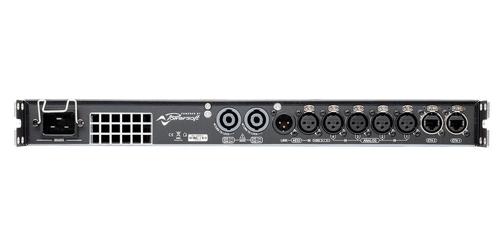 POWERSOFT T904 A – Amplificator de înaltă performanță 8000W/4 canale cu DSP